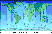 Inmarsat-Ozeanregionen